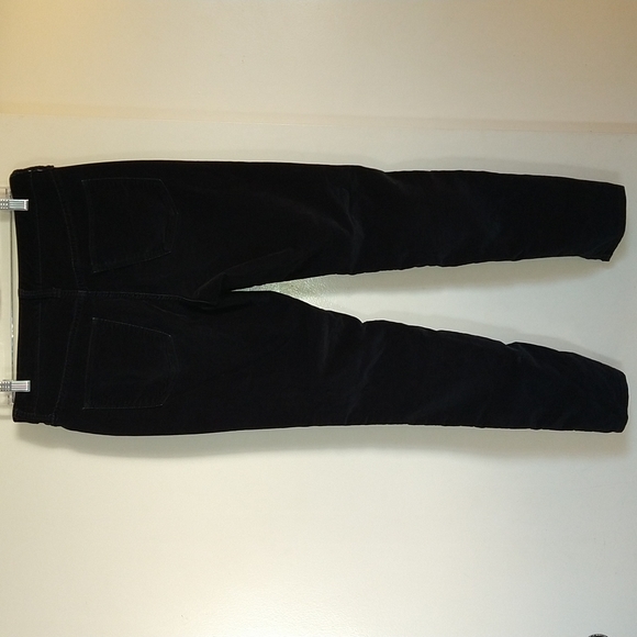 Universal Thread Black Velvet Velour High-Rise Skinny Pants Size 10/30R - Picture 5 of 17